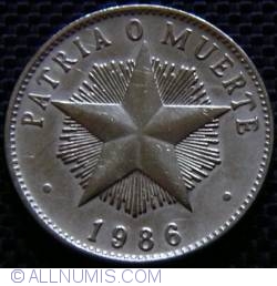 1 Peso 1986