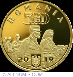 500 Lei 2019 - Desăvârșirea Marii Uniri – Regina Maria