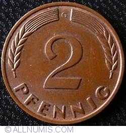 Image #1 of 2 Pfennig 1968 G