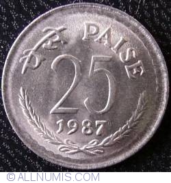 Image #1 of 25 Paise 1987 (C)