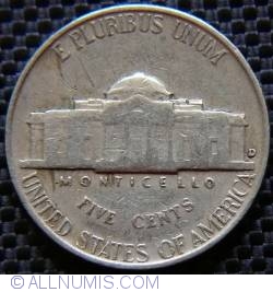 Image #1 of  Jefferson Nickel 1946 D
