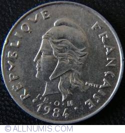 Image #2 of 20 Francs 1984