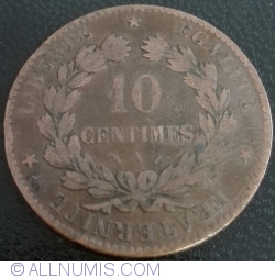 10 Centimes 1890