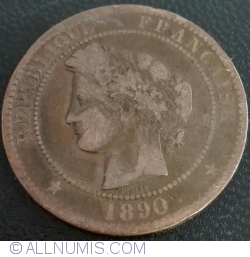 Image #2 of 10 Centimes 1890
