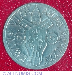 Image #2 of 1 Lira 1975 - Holy Year