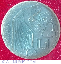 Image #1 of 1 Lira 1975 - Holy Year