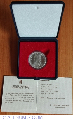 Image #2 of 500 Lire 1990 - Italian Presidency of the E.E.C. Council
