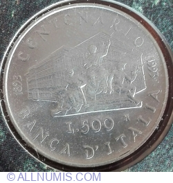 Image #1 of 500 Lire 1993