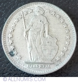 Image #2 of 1/2 Franc 1955