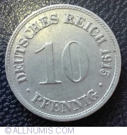 Image #1 of 10 Pfennig 1915 D