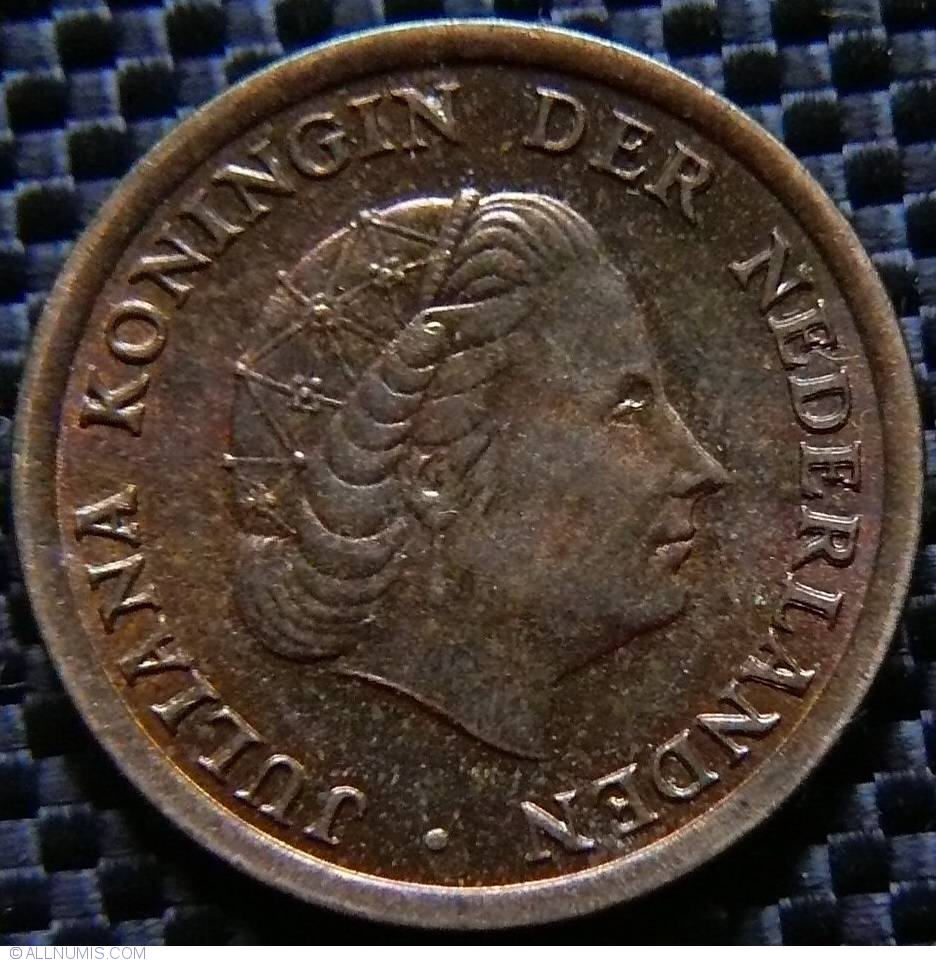 1 Cent 1961 Juliana 1961 1980 Netherlands Coin 22860