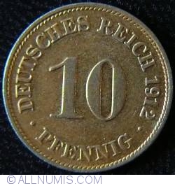 Image #1 of 10 Pfennig 1912 D