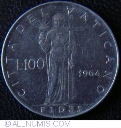 Image #1 of 100 Lire 1964 (II)