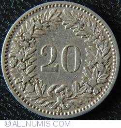 20 Rappen 1898