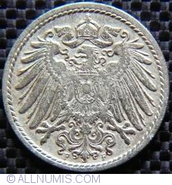 Image #2 of 5 Pfennig 1902 F