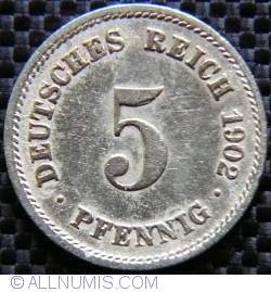 Image #1 of 5 Pfennig 1902 F
