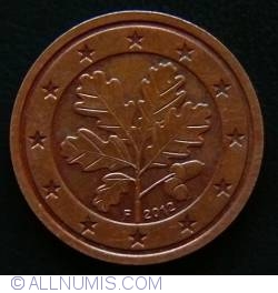 Image #2 of 2 Euro Cent 2012 F
