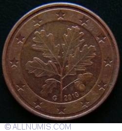 Image #2 of 5 Euro Cent 2010 G