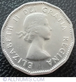 Image #2 of 5 Cents 1958