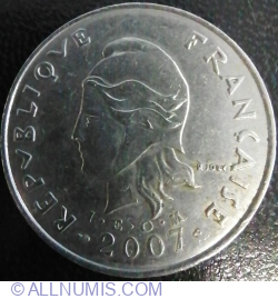 Image #2 of 50 Francs 2007