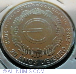 5 Euro 2022 - 20th Anniversary of Circulation of the Euro