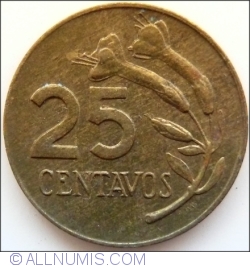 25 Centavos 1972