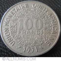 100 Francs 1971
