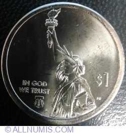 Image #1 of 1 Dollar 2026 D -  American Innovation - Iowa