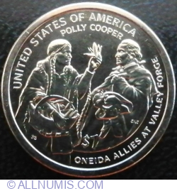 Image #1 of 1 Dollar 2026 D -  Oneida people's contributions at Valley Forge