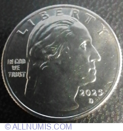 Quarter Dollar 2025 D - Ida B. Wells