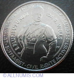 Quarter Dollar 2025 D - Ida B. Wells