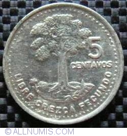 Image #1 of 5 Centavos 1991