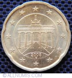 Image #2 of 20 Euro Cenţi 2008 G