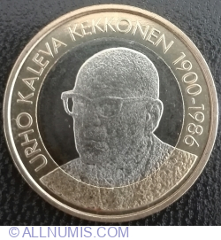 5 Euro 2017 - Presidents of Finland: Urho Kaleva Kekkonen