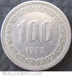 100 Won 1982