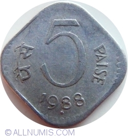 Image #1 of 5 Paise 1988 (H)