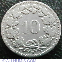10 Rappen 1901