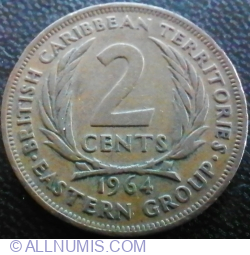 Image #1 of 2 Cents 1964