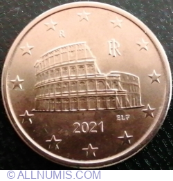 Image #2 of 5 Euro Centi 2021