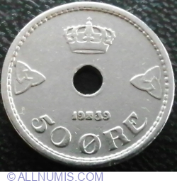 50 Øre 1939