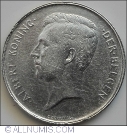Image #2 of 1 Franc 1912 Belgen