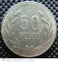 Image #1 of 50 Pesos 1991
