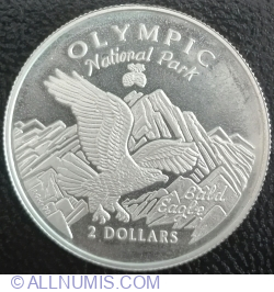 Image #1 of 2 Dollars 1996 - Olympic National Park