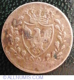 Image #2 of 1 Centesimo 1826 P (eagle head)