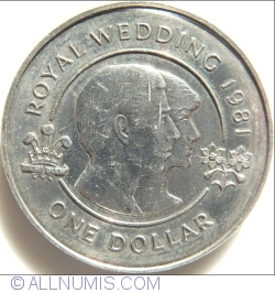 Image #1 of 1 Dollar 1981 - Royal Wedding