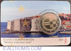 Image #2 of 2 Euro 2023 - The introduction of the Euro as the official currency of Croatia on 1 January 2023.