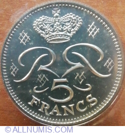 Image #1 of 5 Francs 1975