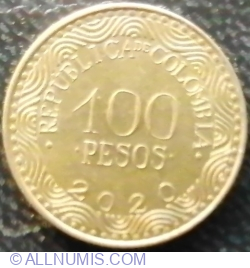 Image #1 of 100 Pesos 2020
