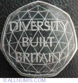 50 Pence 2020 - Celebrating British Diversity