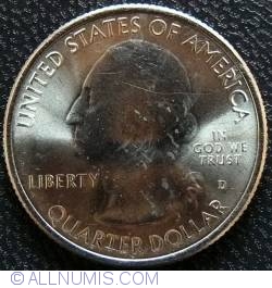 Quarter Dollar 2011 D - Mississippi Vicksburgh